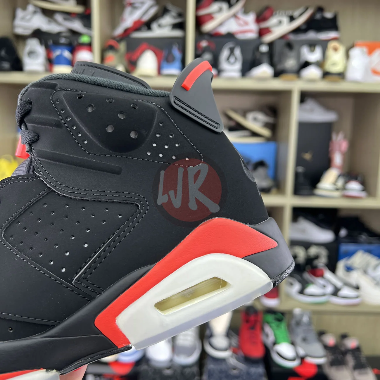 Air Jordan 6 Retro Black Infrared 2019 384664 060 Ljr Sneakers (6) - bc-ljr.net