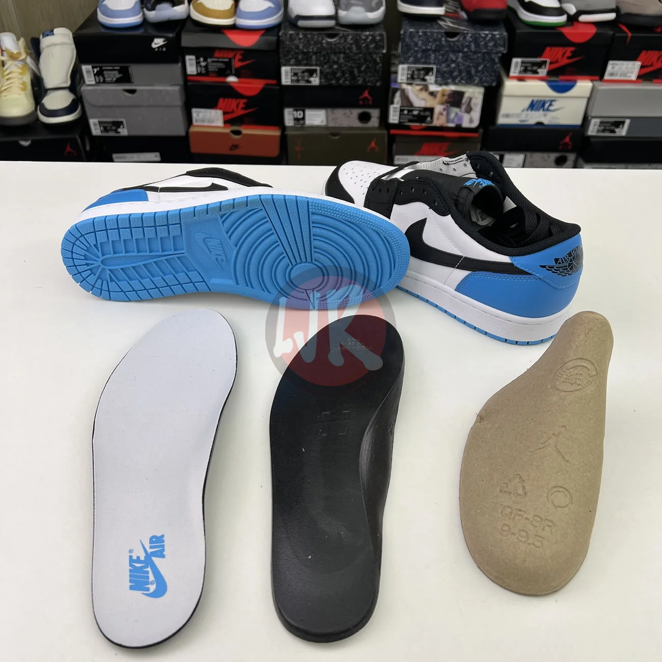 Air Jordan 1 Retro Low Og Black Dark Powder Blue Cz0790 104 Ljr Sneakers (7) - bc-ljr.net