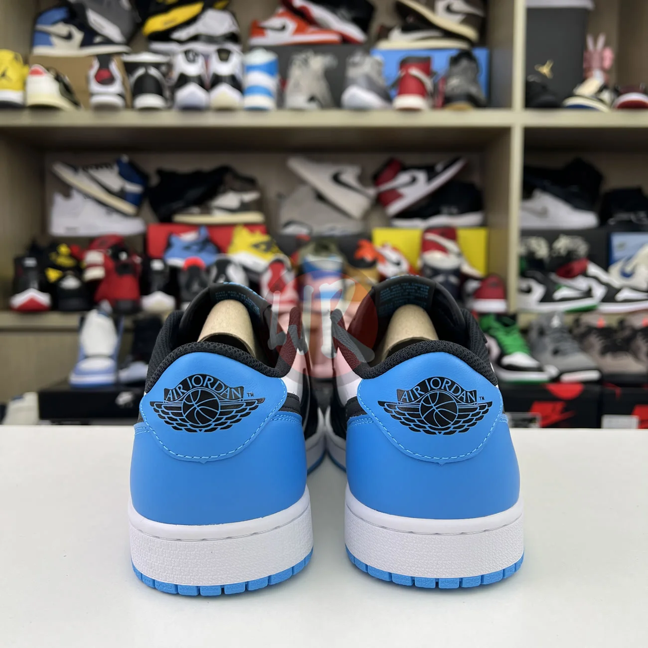 Air Jordan 1 Retro Low Og Black Dark Powder Blue Cz0790 104 Ljr Sneakers (8) - bc-ljr.net