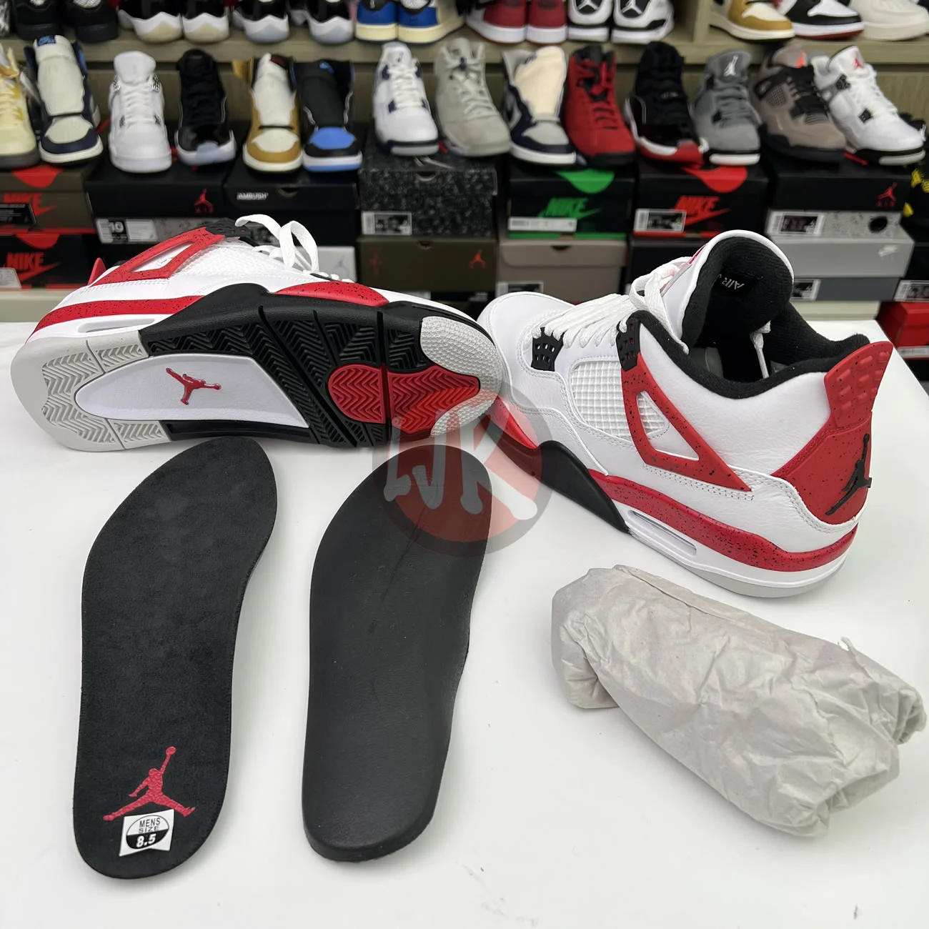 Air Jordan 4 Retro Red Cement Dh6927 161 Ljr Sneakers (8) - bc-ljr.net